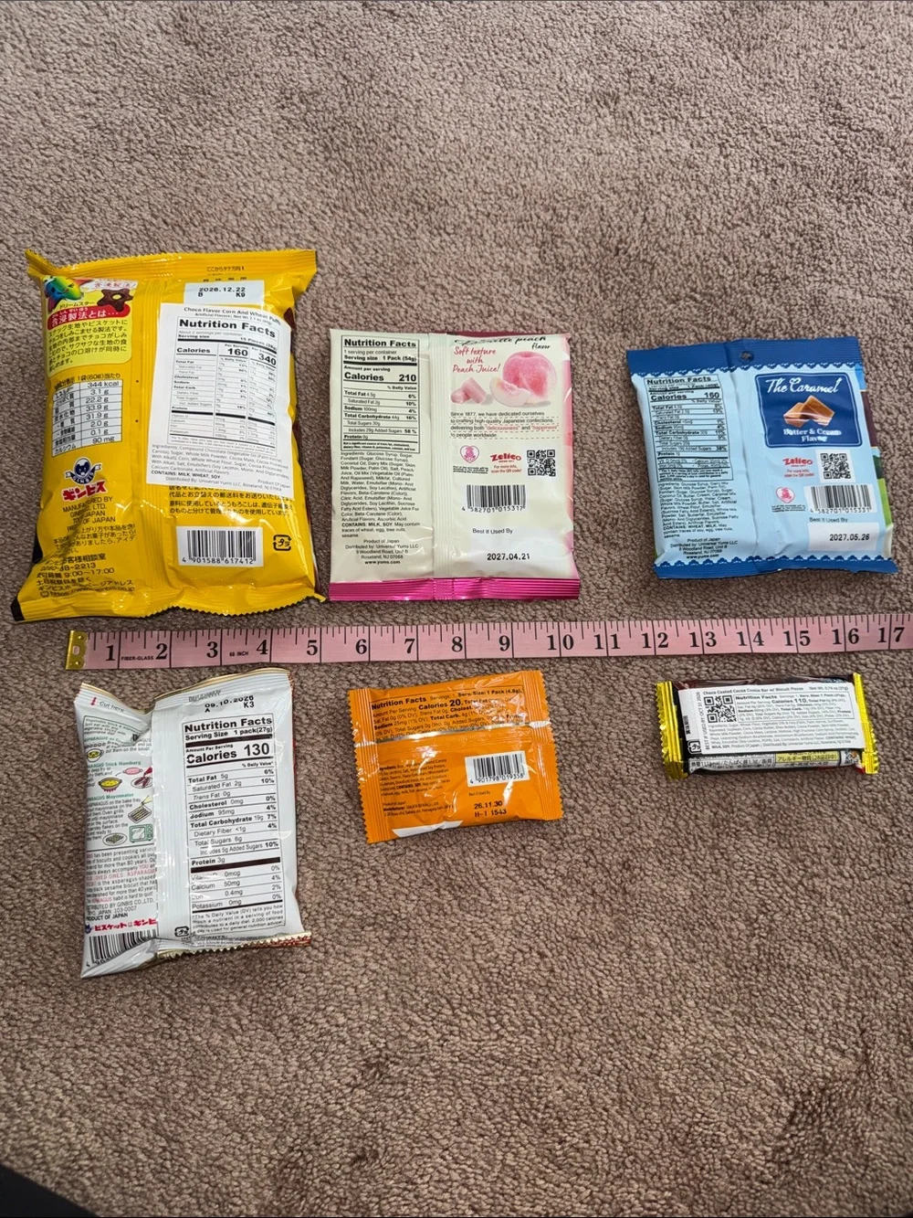 Universal International Snack Box - Assorted Colorful Pack - Japan